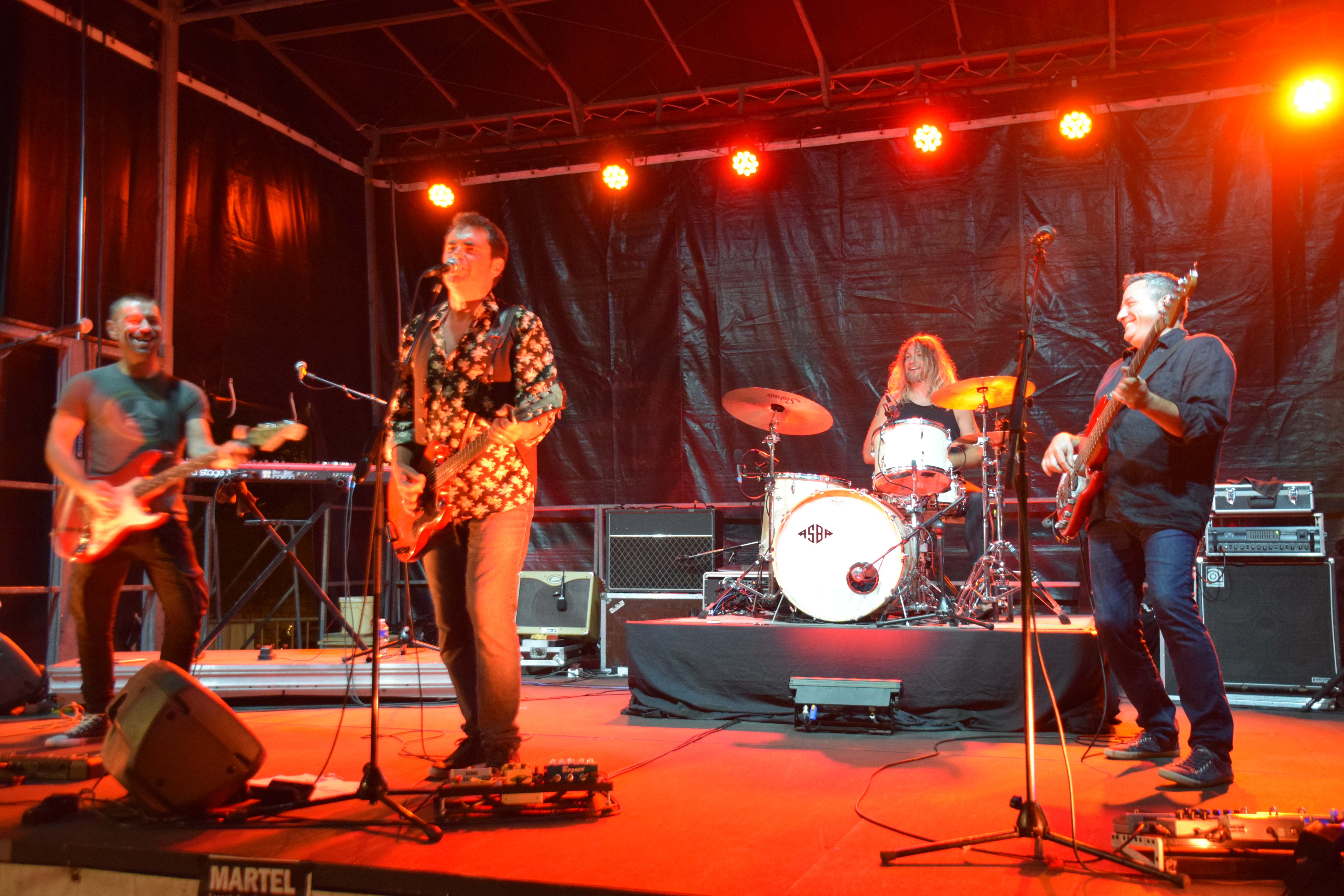 MARTEL, un groupe Rock de reprises exclusivement en français