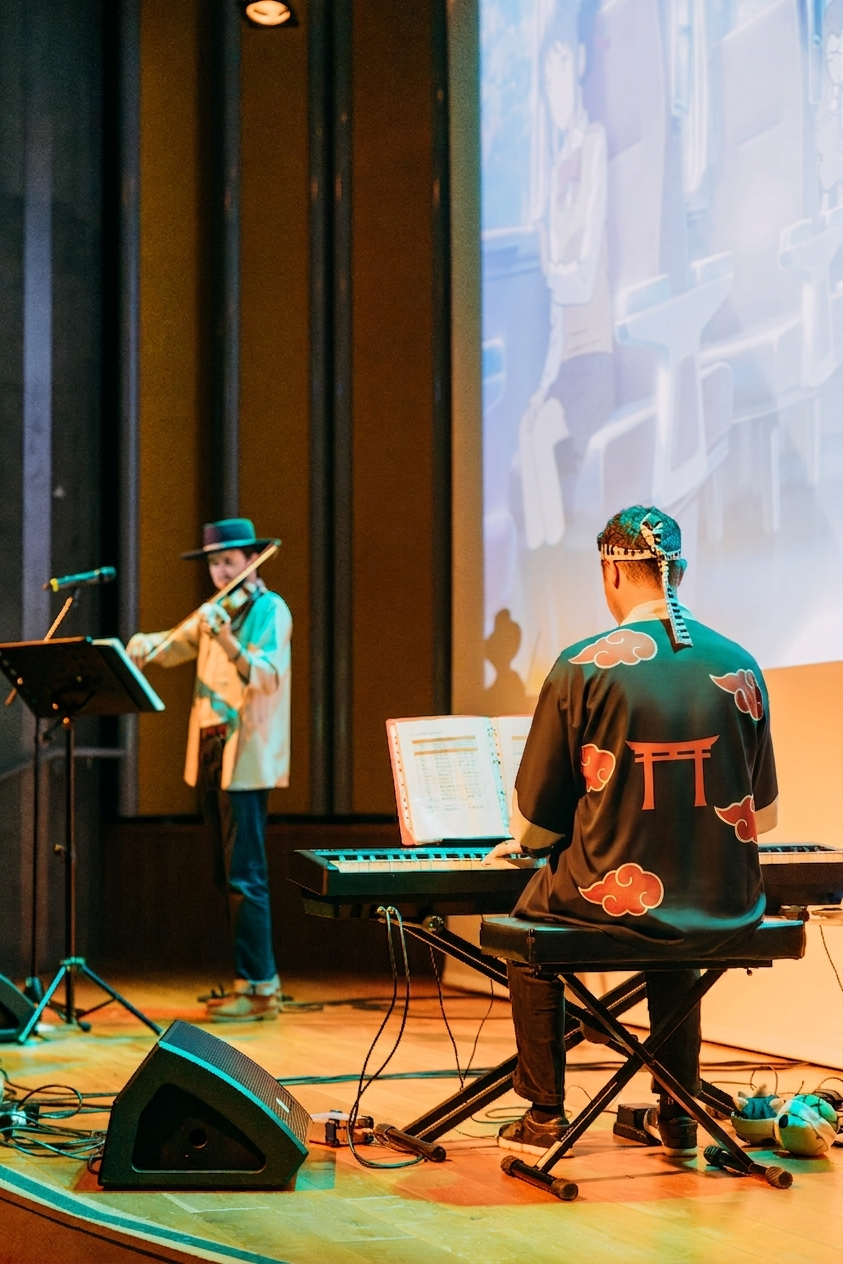 "Fantasia" par le Duo Taku 🎹🎻🎮