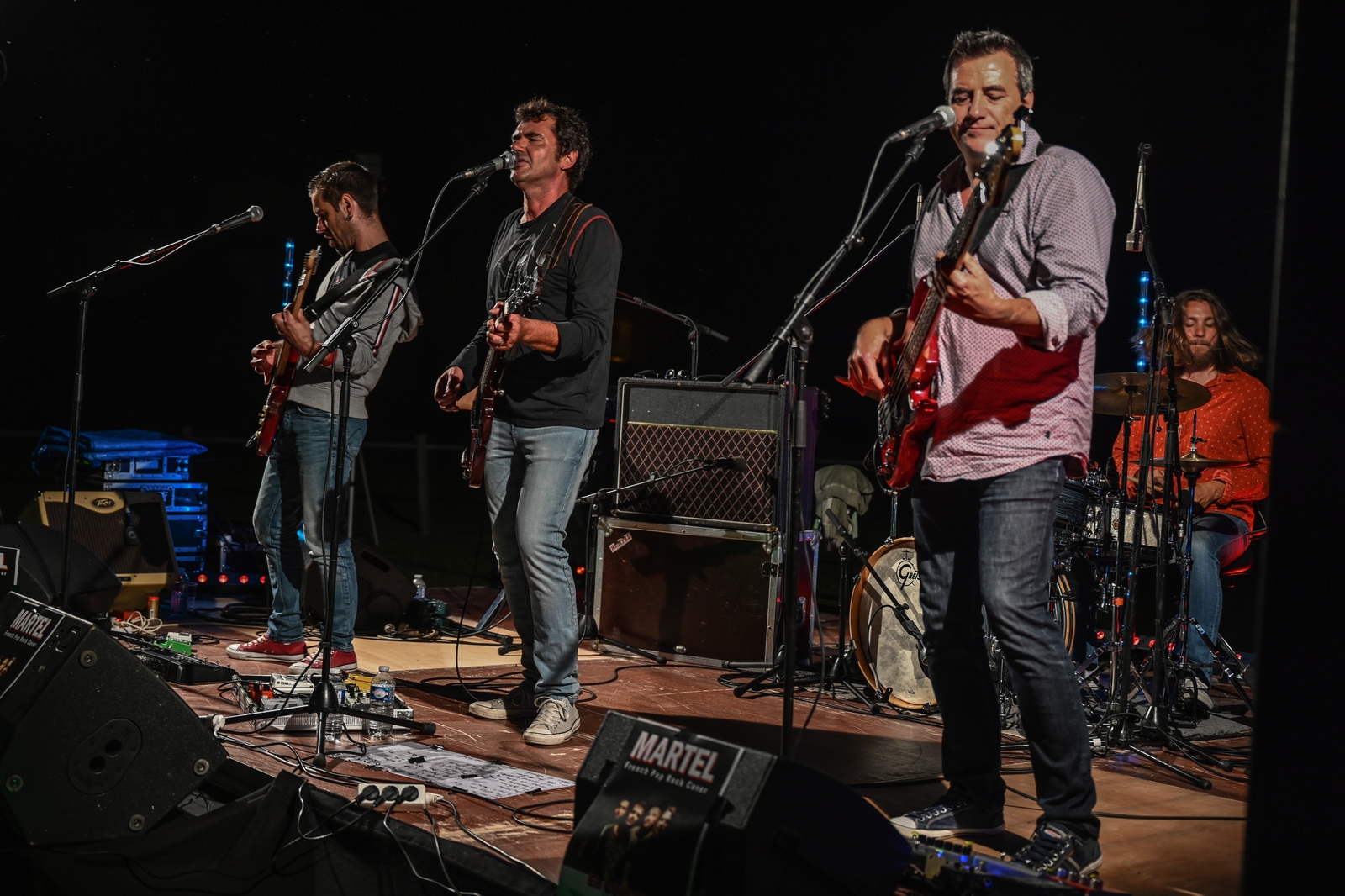 MARTEL, un groupe Rock de reprises exclusivement en français